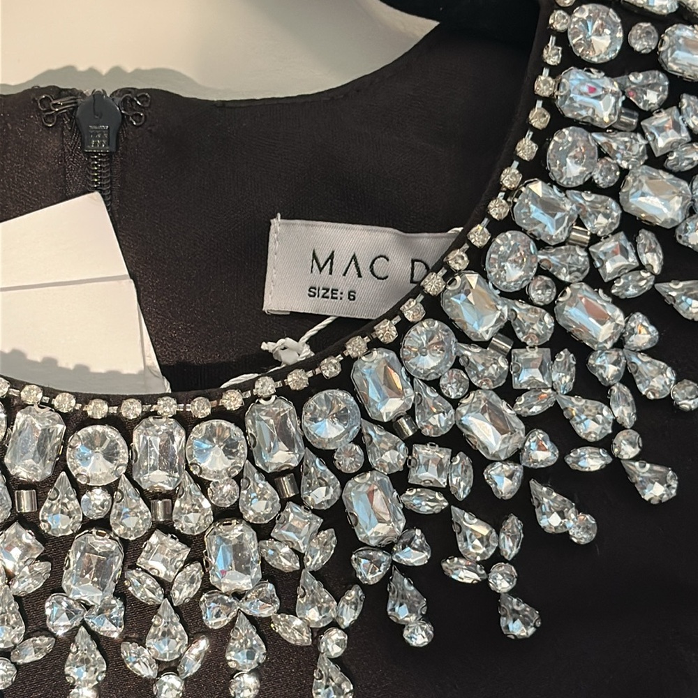 Mac Duggal 49606 Rhinestone Neckline Dress - Picture 9 of 16